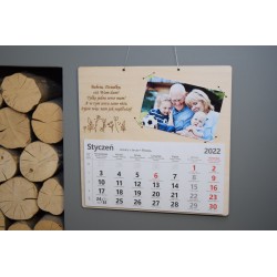 Kalendarz Dzień Babci i Dzień Dziadka